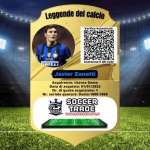 Javier Zanetti: El Tractor Nerazzurro :: Biografia 